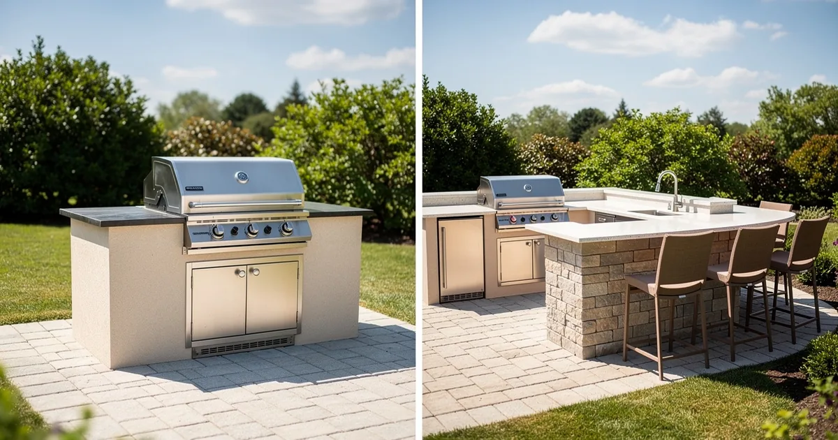 Grill Island vs. Full Outdoor Kitchen: Which Fits Your Budget and Yard?