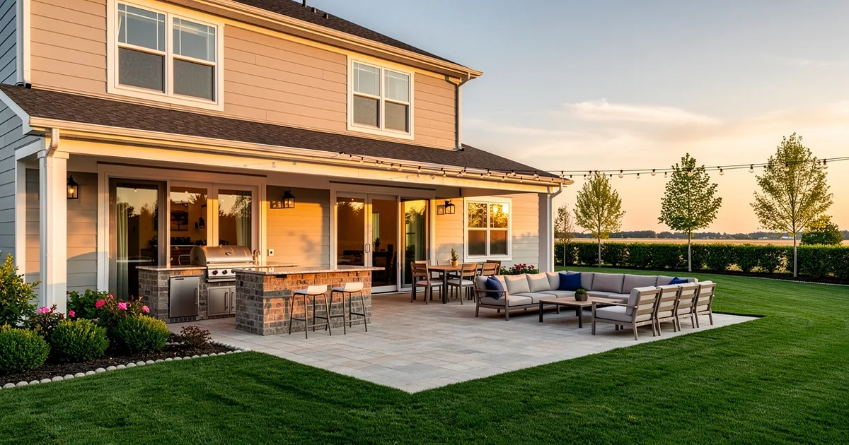 How Much Value Does an Outdoor Kitchen Add to a Warrensburg Home?